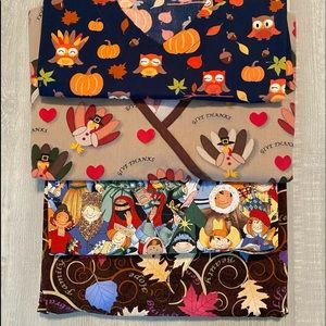 Thanksgiving Scrub Tops!  Size Medium.